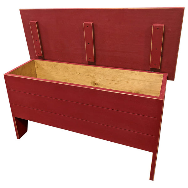 Wooden Storage Bench 3' long