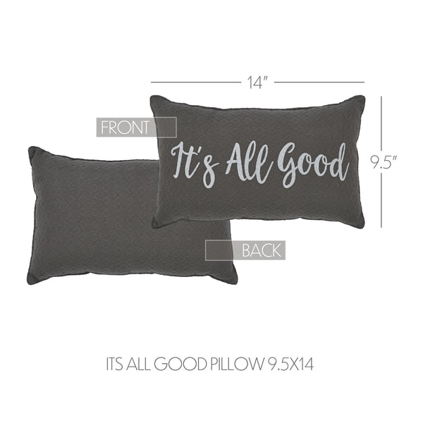 Finders Keepers It's All Good Pillow 9.5x14