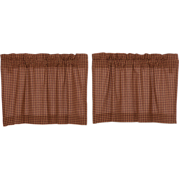 Patriotic Patch Plaid Tier Set of 2 L24xW36