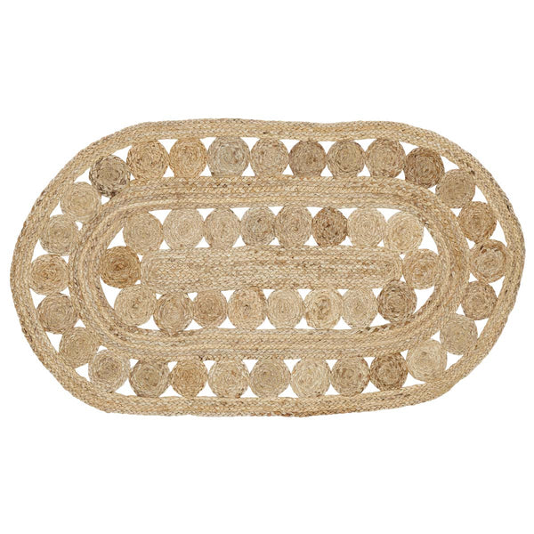 Celeste Jute Rug Oval 27x48