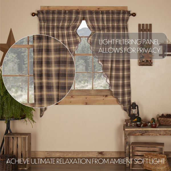 Dawson Star Scalloped Prairie Short Panels Set of 2