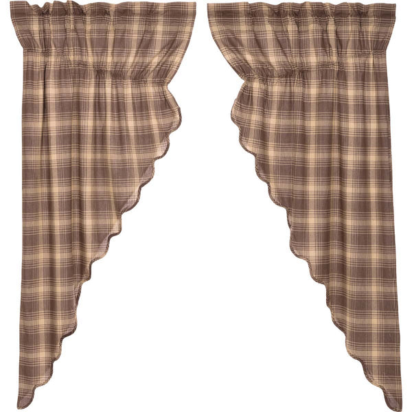 Dawson Star Scalloped Prairie Short Panels Set of 2