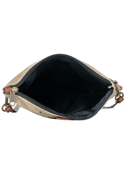 Live Love Wander Fold-Over, Sand