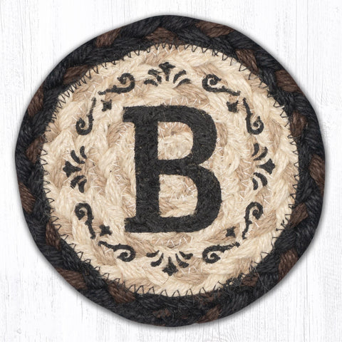 IC-313 B Monogram Printed Coaster 5"x5"