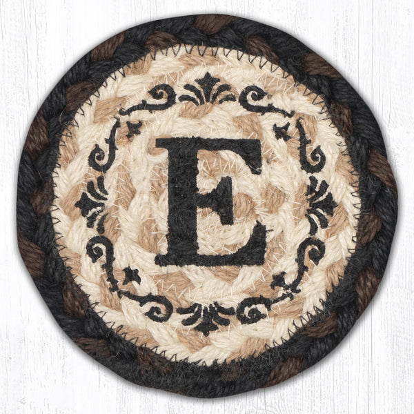 IC-313 E Monogram Printed Coaster 5"x5"