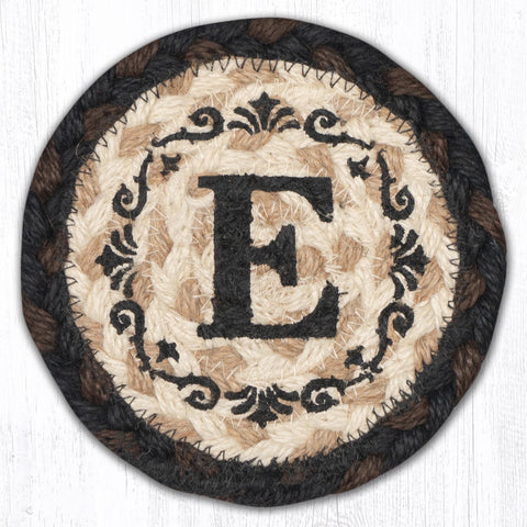 IC-313 E Monogram Printed Coaster 5"x5"