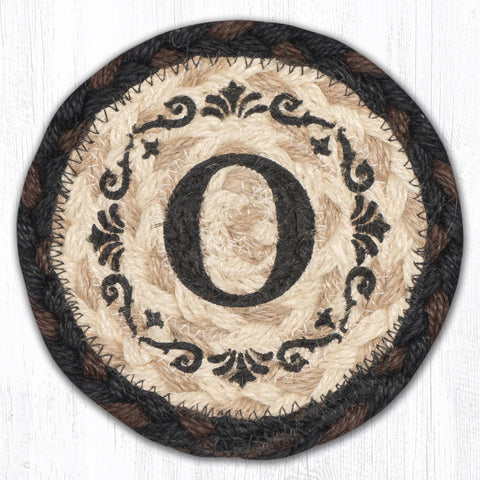 IC-313 O Monogram Printed Coaster 5"x5"
