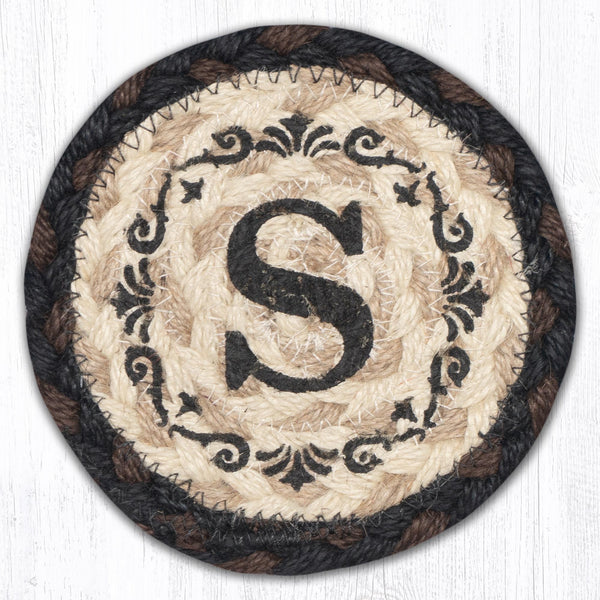 IC-313 S Monogram Printed Coaster 5"x5"