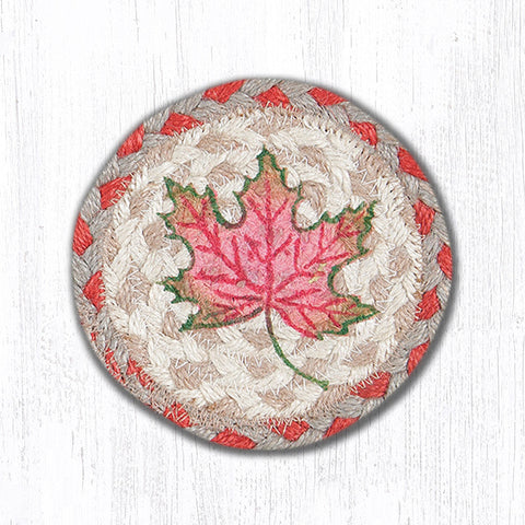 IC-24 Autumn Leaves Printed Coaster 5"x5"