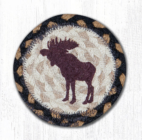 IC-43 Bull Moose Printed Coaster 5"x5"