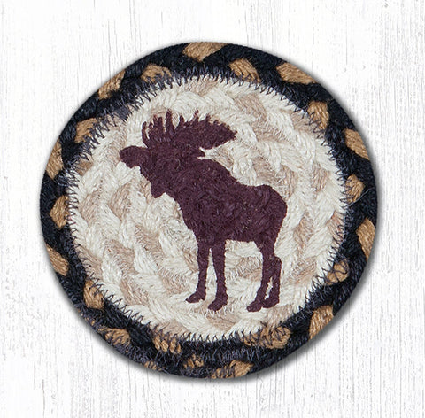 IC-43 Bull Moose Printed Coaster 5"x5"