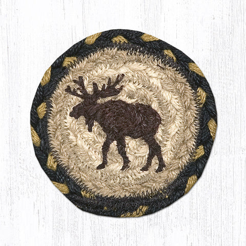 IC-43 Moose Printed Coaster 5"x5"