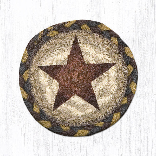 IC-51 Gold Star Printed Coaster 5"x5"