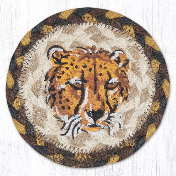 IC-51 Running Cheetah Printed Coaster 5"x5"