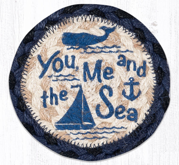 IC-79 You, Me and the Sea Printed Coaster 5"x5"