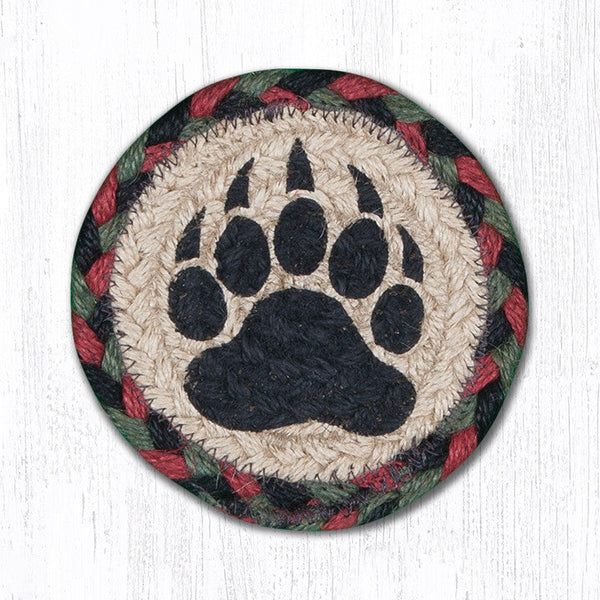 IC-81 Bear Paw Printed Coaster 5"x5"