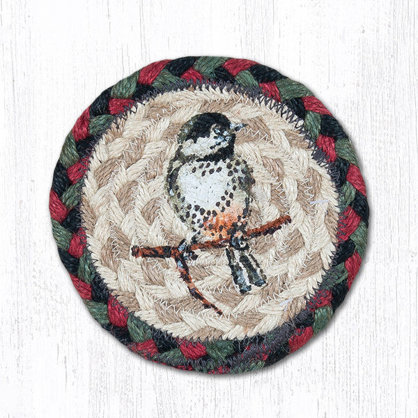 IC-81 Chickadee Printed Coaster 5"x5"