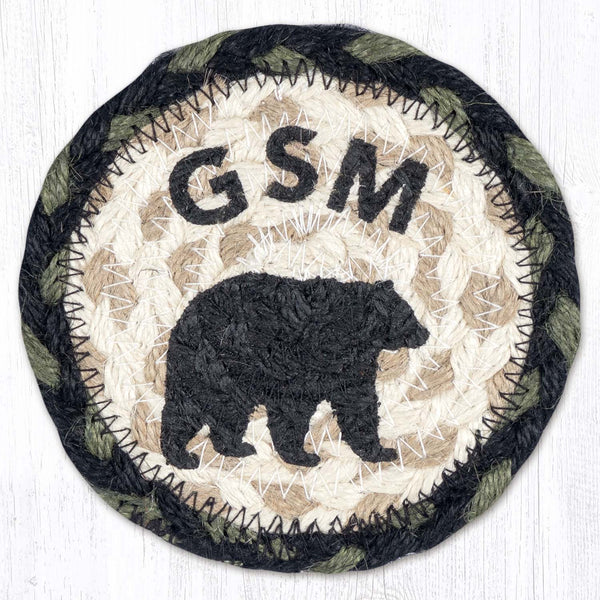 IC-116 GSM Bear Printed Coaster 5"x5"