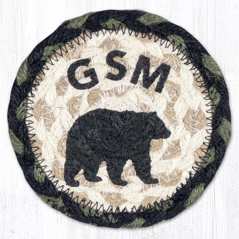 IC-116 GSM Bear Printed Coaster 5"x5"