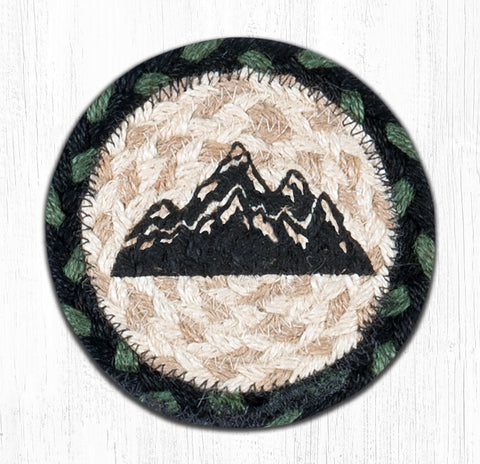 IC-116 Mountain Silhouette Printed Coaster 5"x5"
