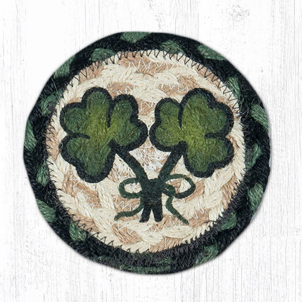 IC-116 Shamrock Printed Coaster 5"x5"