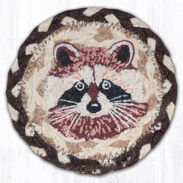 IC-130 Raccoon Printed Coaster 5"x5"