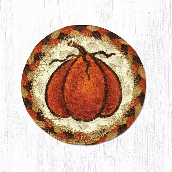 IC-222 Harvest Pumpkin Printed Coaster 5"x5"