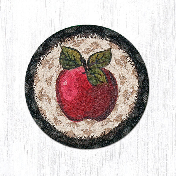 IC-238 Apple Printed Coaster 5"x5"