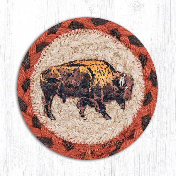 IC-240 Buffalo Printed Coaster 5"x5"