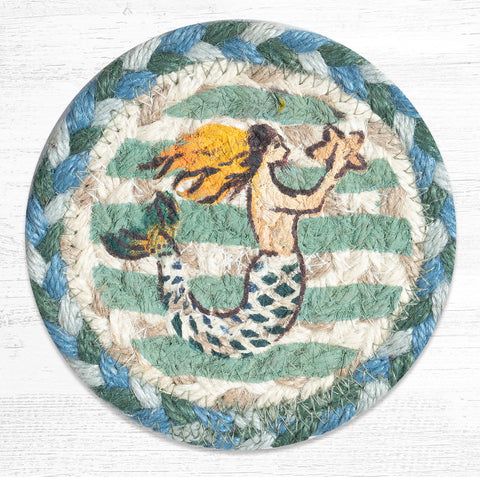 IC-245 Mermaid Printed Coaster 5"x5"
