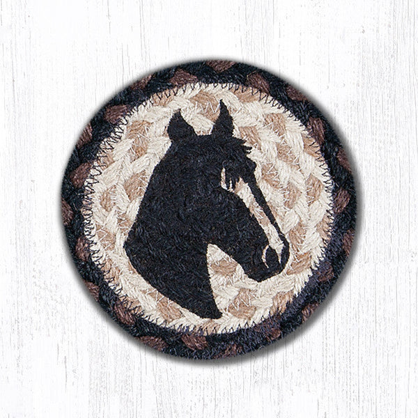 IC-313 Horse Portrait Printed Coaster 5"x5"