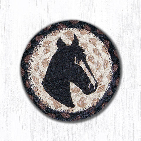 IC-313 Horse Portrait Printed Coaster 5"x5"