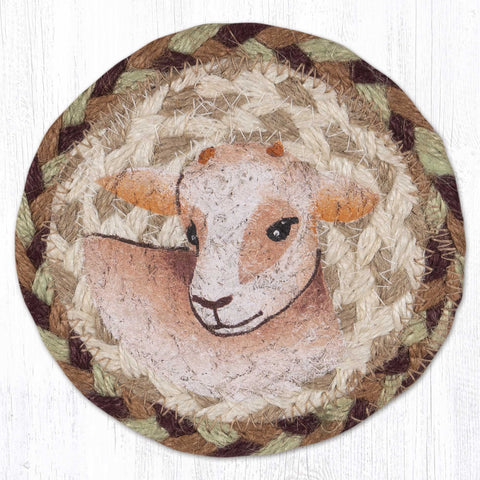 IC-413 Kid Goat Printed Coaster 5"x5"