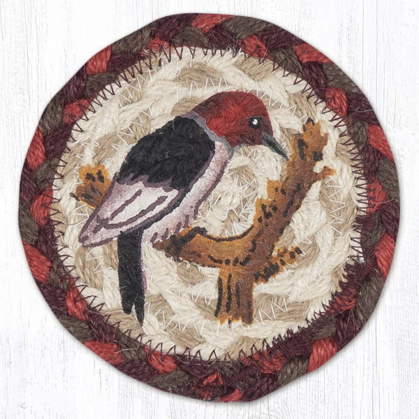 IC-417 Woodpecker Printed Coaster 5"x5"