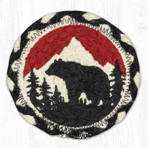 IC-430 Bear Mountain Printed Coaster 5"x5"