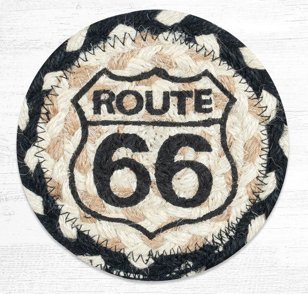 IC-430 Route 66 Printed Coaster 5"x5"