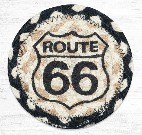 IC-430 Route 66 Printed Coaster 5"x5"