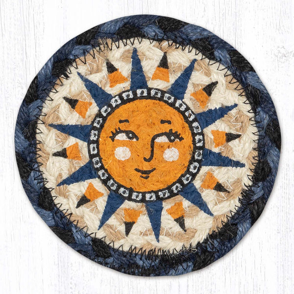 IC-443 Nautical Sun Printed Coaster 5"x5"