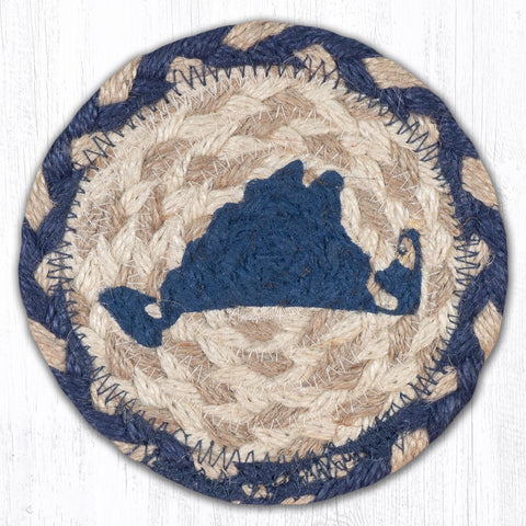 IC-444 Martha's Vineyard Printed Coaster 5"x5"