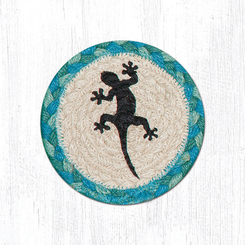 IC-473 Gecko Printed Coaster 5"x5"
