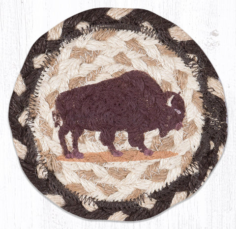 IC-518 Buffalo Printed Coaster 5"x5"