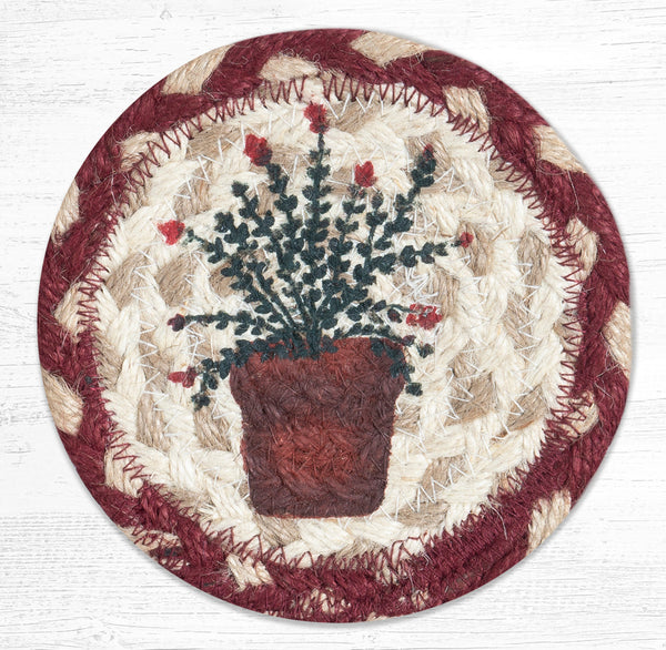 IC-524 Thyme Printed Coaster 5"x5"