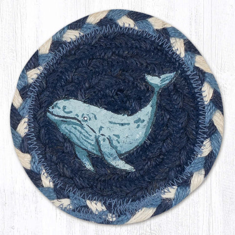 IC-525 Beluga Whale Printed Coaster 5"x5"