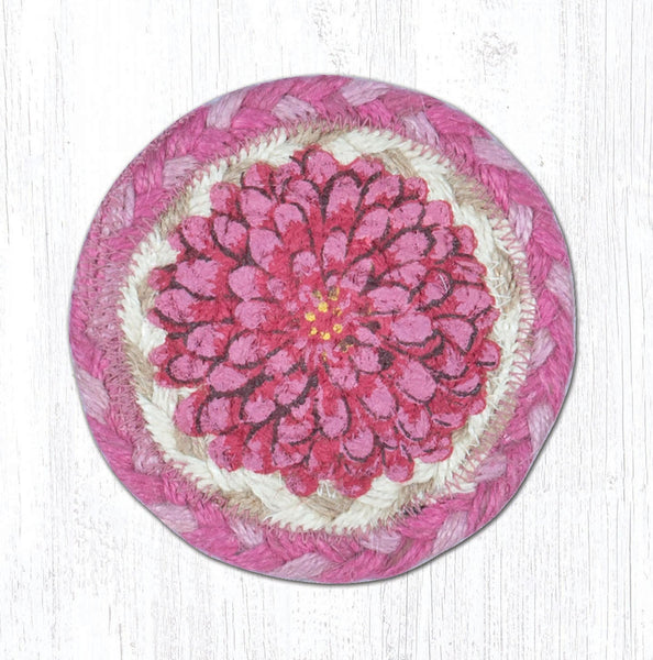 IC-571 Boho Flower Printed Coaster 5"x5"