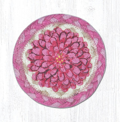 IC-571 Boho Flower Printed Coaster 5"x5"