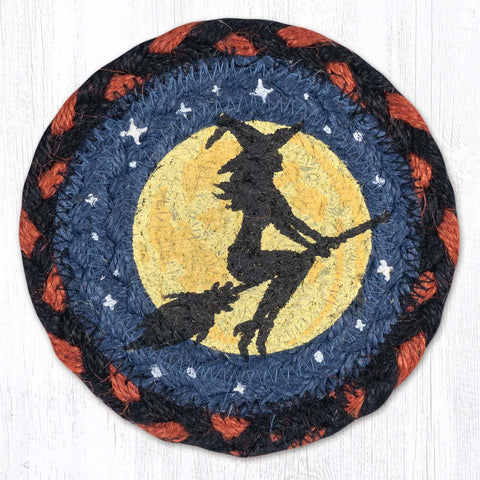 IC-590 Flying Witch Printed Coaster 5"x5"