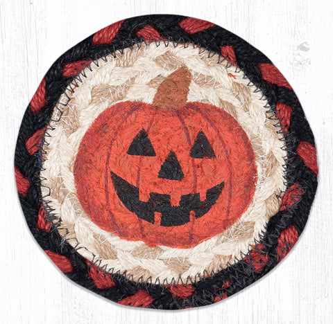 IC-590 Jack-O-Lantern Printed Coaster 5"x5"