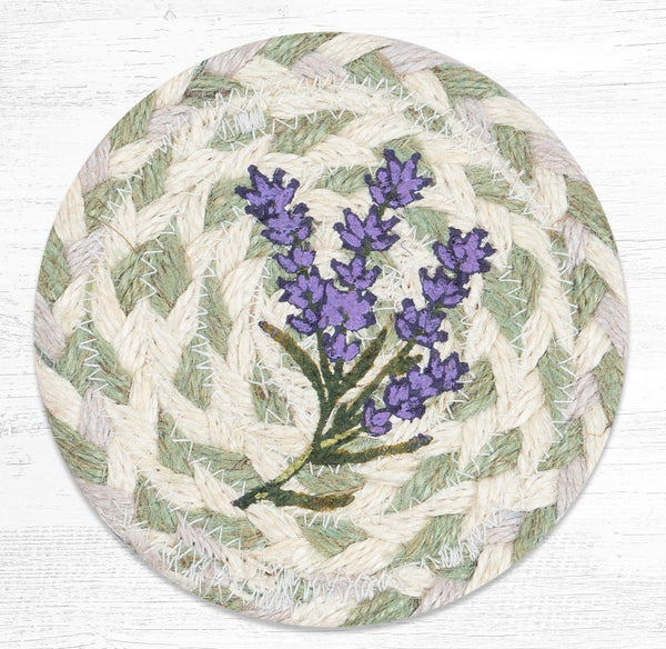 IC-611 Lavender Printed Coaster 5"x5"