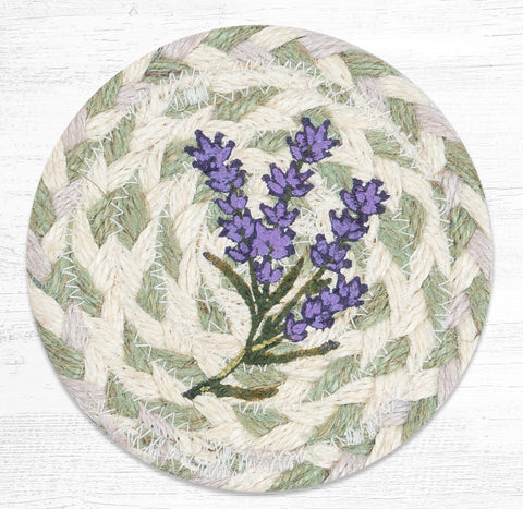 IC-611 Lavender Printed Coaster 5"x5"
