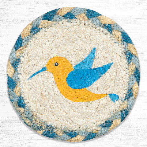 IC-613 Hummingbird Printed Coaster 5"x5"